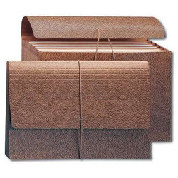 Smead Partition Wallet, 6 Pockets, 5-1/4" Exp, Flap, 10/Box (72475)