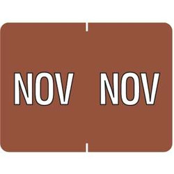 Datafile Month Label November 15/16 x 1-5/8 256/Pack