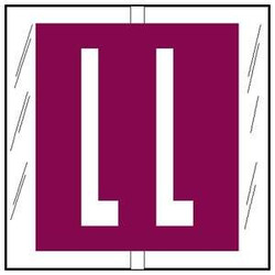 Col R Tab 12112 Label Letter L 100/Pack
