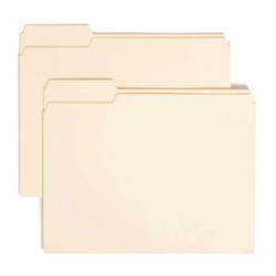 Smead File Folder, 1/3-Cut Left Position, Letter, Manila (10331)