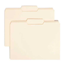 Smead File Folder,1/3-Cut Tab Center Position, Letter, Manila (10332)