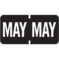 Tab Products Month Labels May Black A1279-MAY