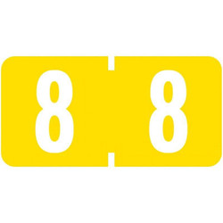 Tab 1280 Label Number 8 (1000/Roll)