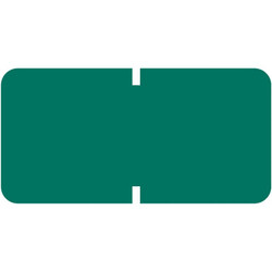 Tab 1281 Dark Green Label (1000/Roll)