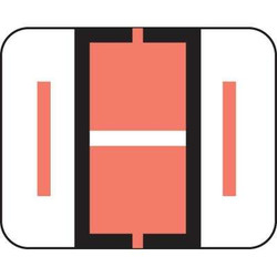 Tab Alphabetic Label Letter I Vinyl 500/Roll