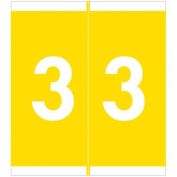 Barkley NAVM Label Number 3 (500/Roll)