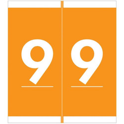 Barkley NAVM Label Number 9 (500/Roll)