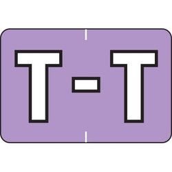 Barkley Alpha Labels Letter T Lavender BRAM-T