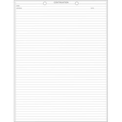 Continuation Form, 8 1/2 x 11, 100/Pk (CF8045)