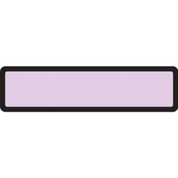 Spine Labels for Binders, Lavender, 1 3/8H x 5 3/8 W, Removeable, 200/Roll - DR2562