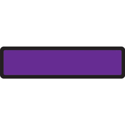 Spine Labels for Binders, Purple, 1 3/8 H x 5 3/8 W, Removeable, 200/Roll - DR5272