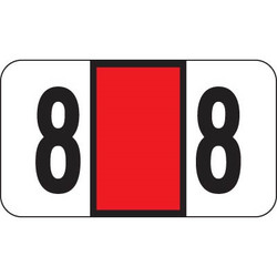 Jeter 2600 Label Number 8 (500/Roll)