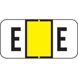 Jeter 2900 Label Letter E (500/Roll)