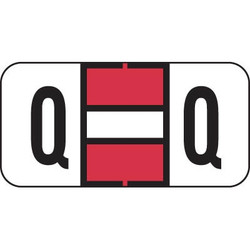 Jeter 2900 Label Letter Q (500/Roll)