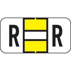 Jeter 2900 Label Letter R (500/Roll)