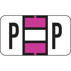 Jeter 7200 Series Labels Letter P 240/Ringbook Pack