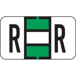 Jeter 7200 Series Labels Letter R 240/Ringbook Pack