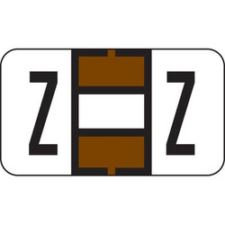 Jeter 7200 Series Labels Letter Z 240/Ringbook Pack