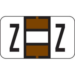 Jeter 7200 Series Labels Letter Z 500/Roll