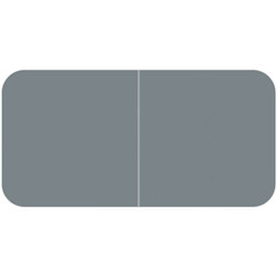 Jeter 9500 Solid Gray Color Labels (500/Roll)