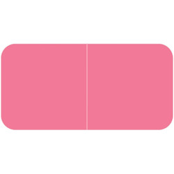 Jeter 9500 Solid Pink Color Labels (500/Roll)