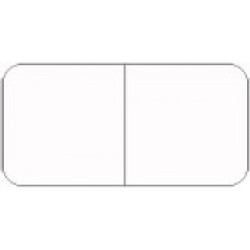 Jeter 9500 Solid White Color Labels (500/Roll)