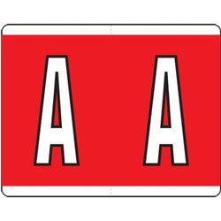 Kardex Alpha Label Letter A (500/Roll)