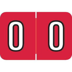 Barkley NBKM Label Number 0 (500/Roll)