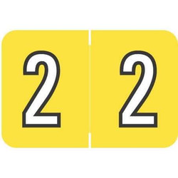 Barkley NBKM Label Number 2 (500/Roll)