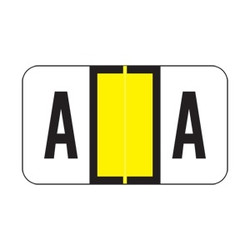 POS 3400 Series Labels Letter A (500/Roll)