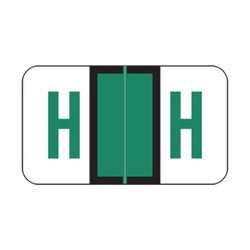 POS 3400 Series Labels Letter H (500/Roll)