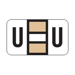 POS 2000 Label Letter U (240/Pack)