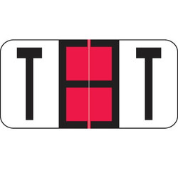 Reynolds & Reynolds Alpha Label, Letter T