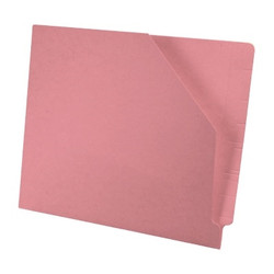 Diagonal Cut File Jackets Pink 100/Box