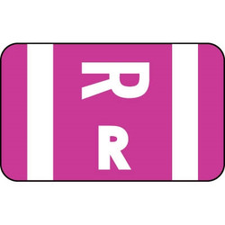 Smead Alpha-Z Compatible Alpha Roll Labels, Letter R, 250/RL