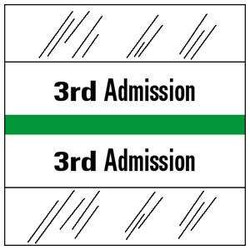 3rd Admission Index Tab