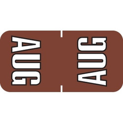 Barkley Top Tab Month Label August