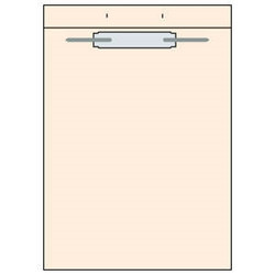 Fileback Dividers, Winged, 8-1/2 x 11, 100/Pack (26360)