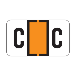 Traco Alpha Label Letter C (500/Roll)