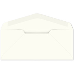8-5/8 Western Sulphite regular envelope, 3-5/8 x 8-5/8 inches, 24 lb white sulphite, no window, box of 500