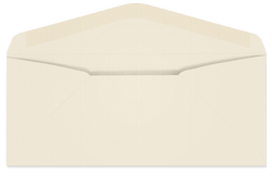 #10 Regular Envelopes [4-1/8 H x 9-1/2 W] 24lb, Natural Alabaster, 500/Box (W3040)