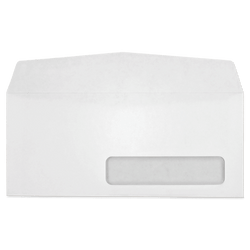 Number 10 Envelope, 24lb Digi-Clear SFI G Window (1 1/8 x 4 3/4, 4L - 1/2B) Side Seam, 500/Box
