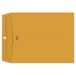 11 1/2 x 14 1/2 Clasp Envelopes 28lb Brown Kraft 100/BX