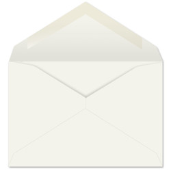 Ultra-White Baronial Envelope (No. 4) 6400