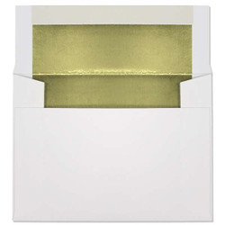 Ultra-White Foil-Lined Announcement Envelope (A-6) 7089