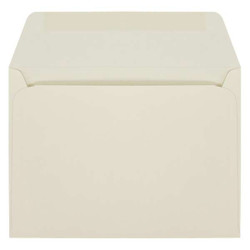 Creme Prism Machine Insertable Announcement Envelopes (A-7) 7202