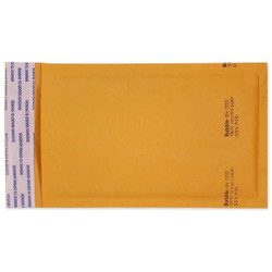 4 x 8 Bubble Mailers, Golden Kraft, Kwik-Tak, 500/BX (W7665)
