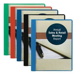 Smead Clear Front Report Covers – Tang Fastener, 25/Box