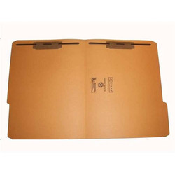 Smead 17234F13 goldenrod legal size file folders with reinforced 1/3-cut top tabs, 2 fasteners (position 1 & 3) 50 per box