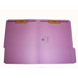 Smead 17434F13 lavender legal size file folders with reinforced 1/3-cut top tabs, 2 fasteners (position 1 & 3) 50 per box